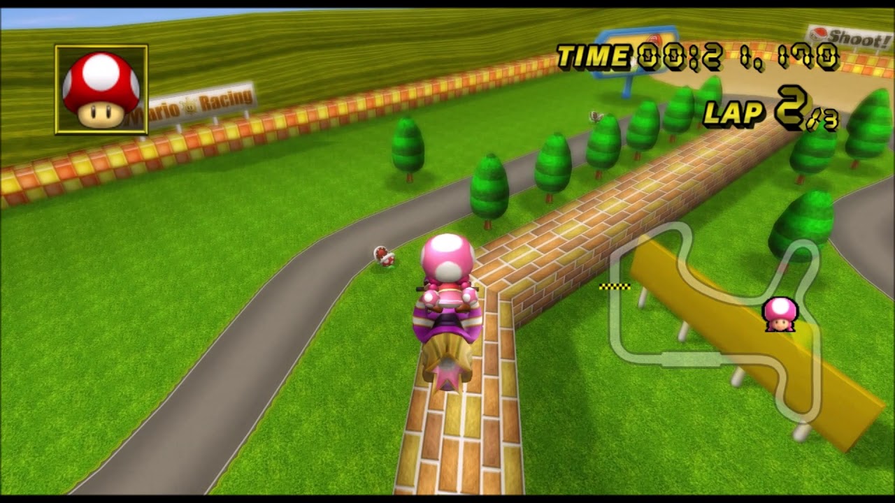 [Mario Kart Wii 300cc TAS] N64 Mario Raceway 47.250 - YouTube