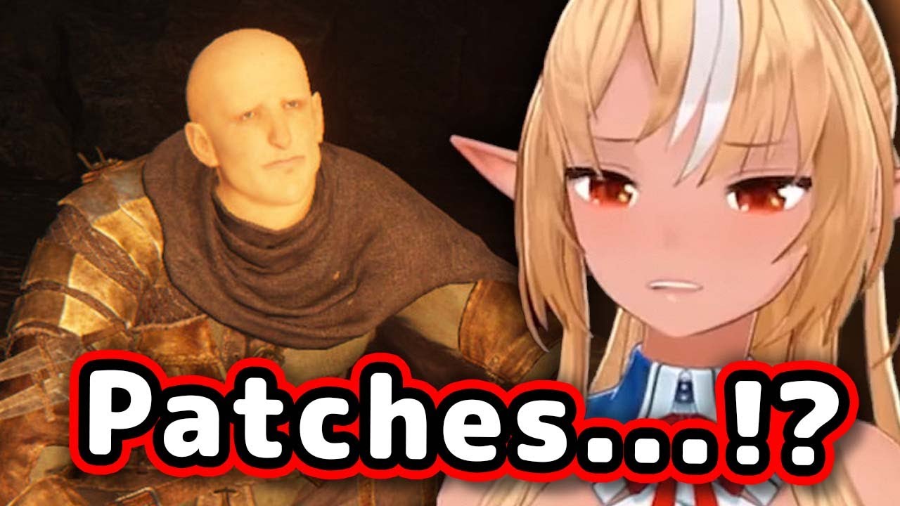Flare's Reaction To Patches In Elden Ring Is HILARIOUS 【ENG Sub/Hololive】