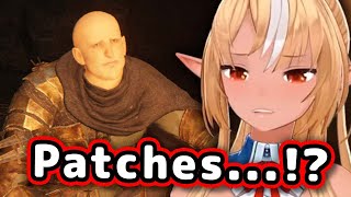 Flare's Reaction To Patches In Elden Ring Is HILARIOUS 【ENG Sub\/Hololive】