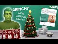 Becoming the Grinch in The Sims 4 (NEW GROUCH TRAIT) 🌲