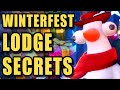 Fortnite Winterfest Cabin ALL SECRETS Chapter 6 Season 1