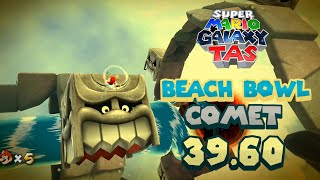 [TAS] SMG1: Beach Bowl Comet in 39.60s
