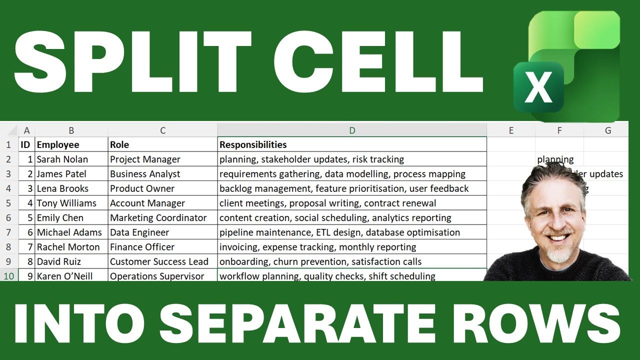 Как разделить ячейку на отдельные строки — создать запись для каждого элемента в ячейке