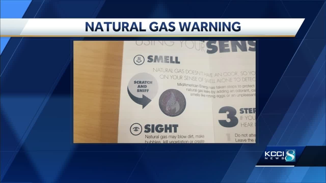 MidAmerican sending out 'scratch-and-sniff' for natural gas leak
