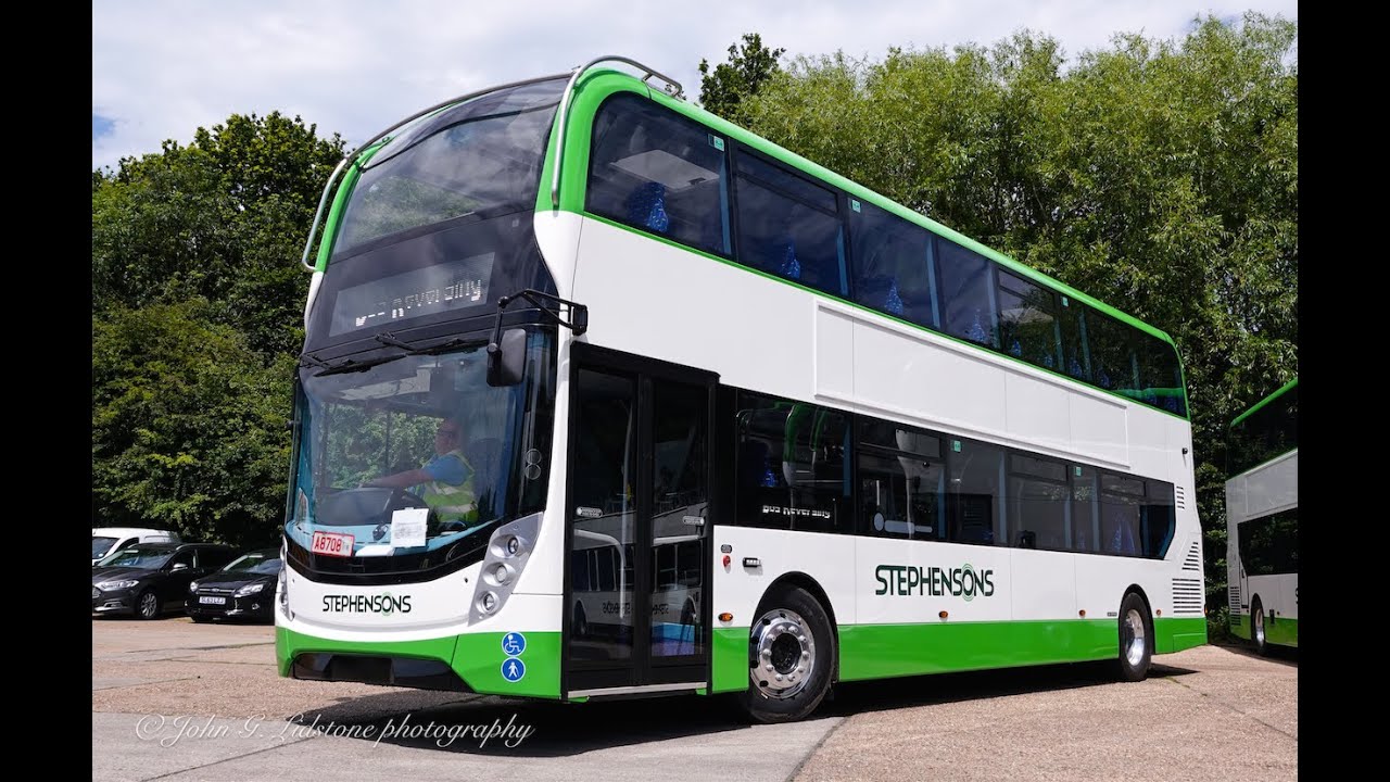 Stephenons Bus On delivery! New Stephensons Enviro400MMC - YouTube
