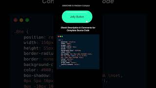 Jelly Button Animation Effects on Hover using HTML and CSS | CSS Animation Project