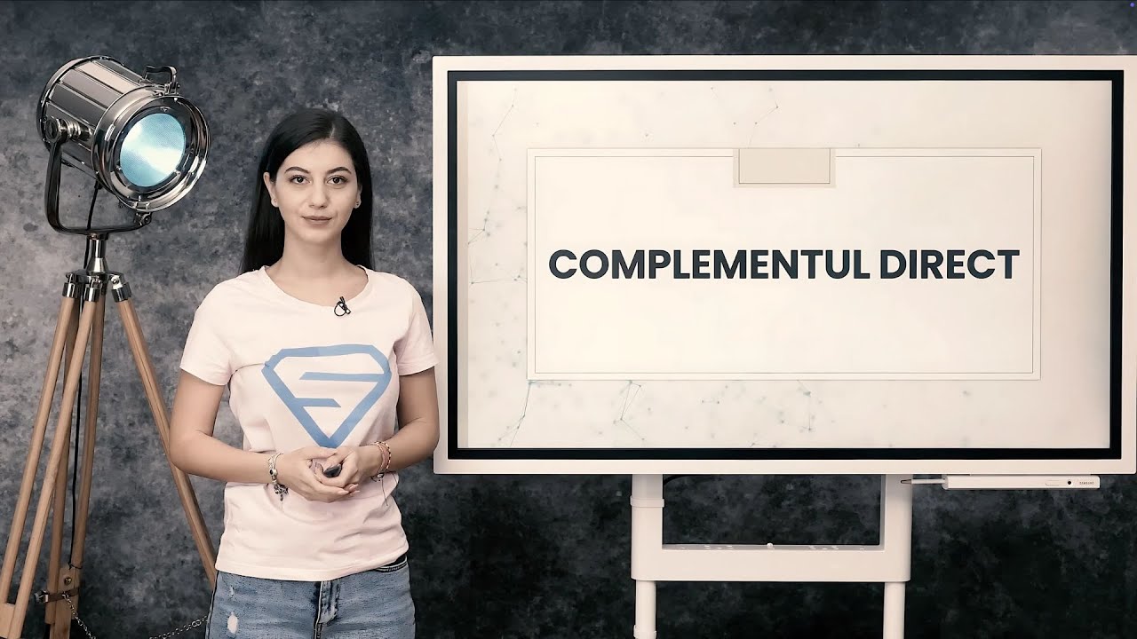 Complementul direct - exemple, definiții și aplicatii - Clasa a VIII-a