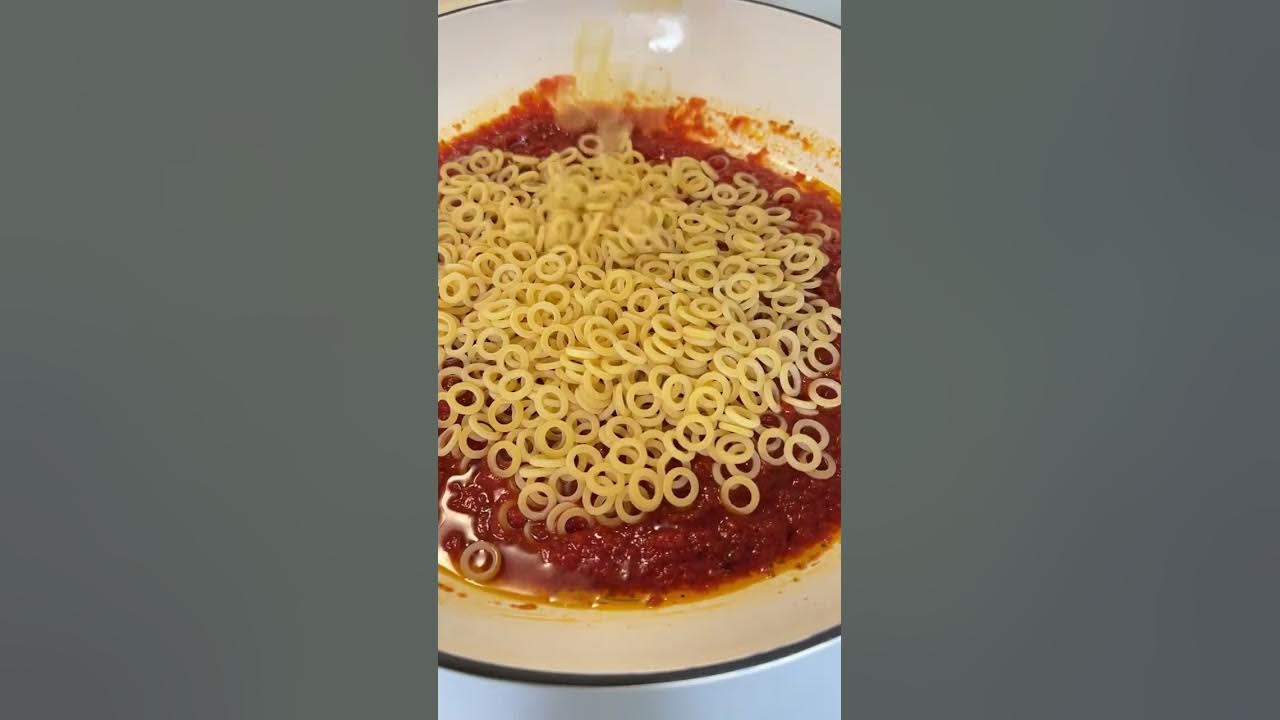 Easy Cheesy Homemade SpaghettiOs - The Modern Nonna