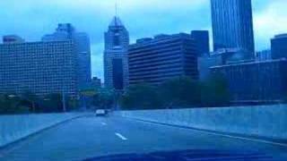 Fort Pitt Bridge into Downtown Pittsburgh