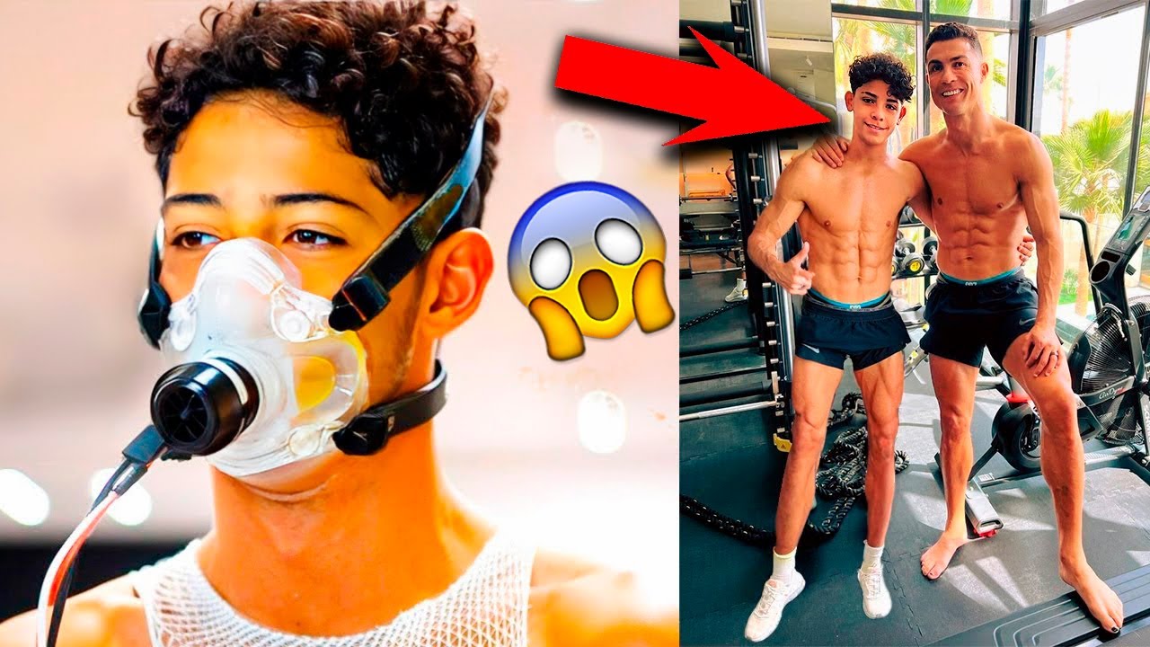 CRISTIANO RONALDO TURNED HIS SON INTO A MONSTER 😱