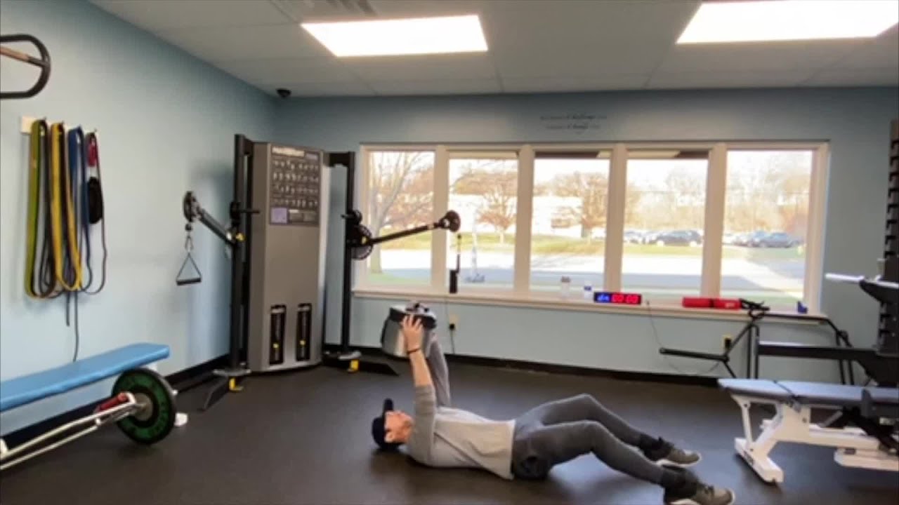 Local personal trainer helping people stay in shape at home