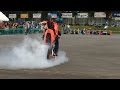 エクストリームバイク ライテク＆暴走パトカー乱入《オートジャンボリー2014》
