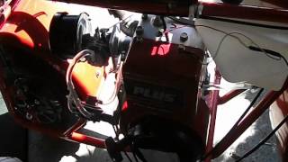 Double Throttle - linkage configuration & engine test run