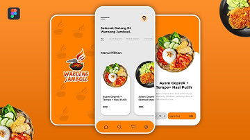 Bikin UI Desain Food Delivery | Figma Tutorial #1