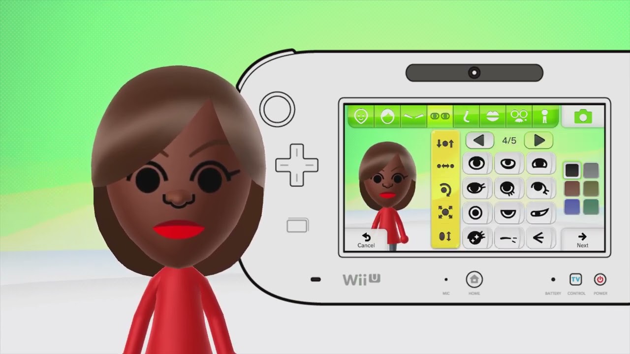 Mii Maker (Wii U) - Sarah From Wii Sports