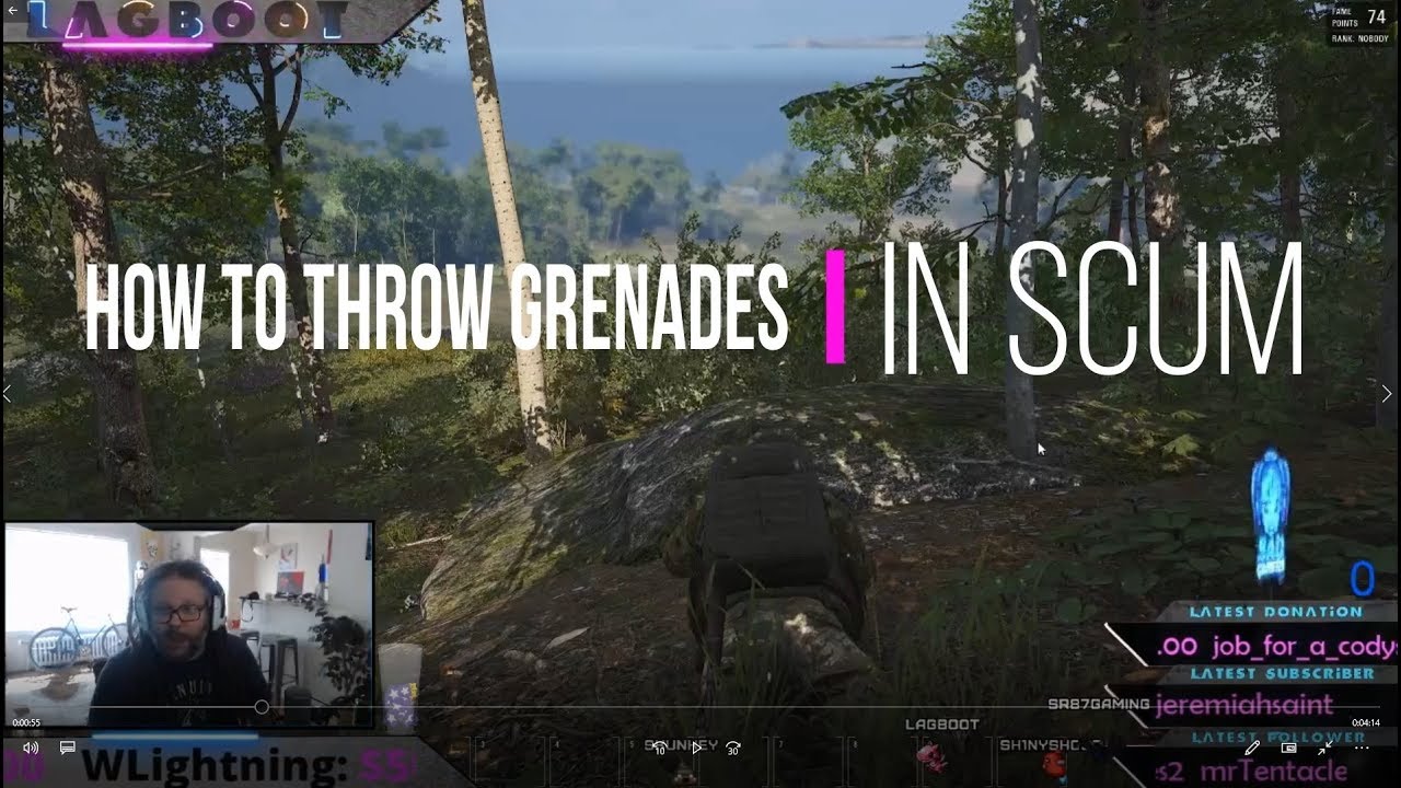 How to throw grenades in scum YouTube