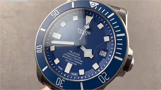 Tudor Pelagos Blue 25600TB Tudor Watch Review