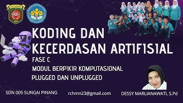 OJT 1 Pembelajaran Koding dan Kecerdasan Artifisial - Berpikir Komputasional Plugged Unplugged Kls 5