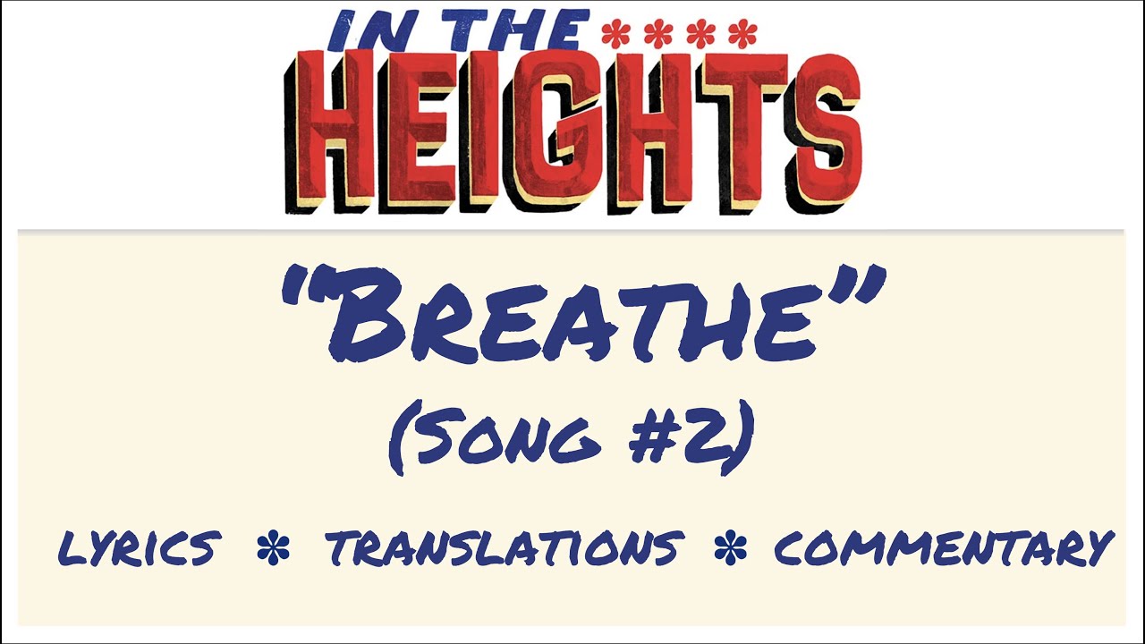 "Breathe" Lyrics, Translations, & Dumb Commentary YouTube