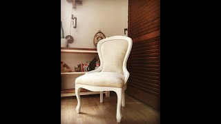 Restauro Poltroncina - Restoration Of The Old Armchair