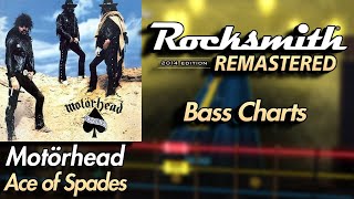 Motörhead - Ace of Spades | Rocksmith® 2014 Edition | Bass Chart