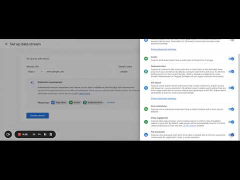 How to set up Data Stream in Google Analytics?