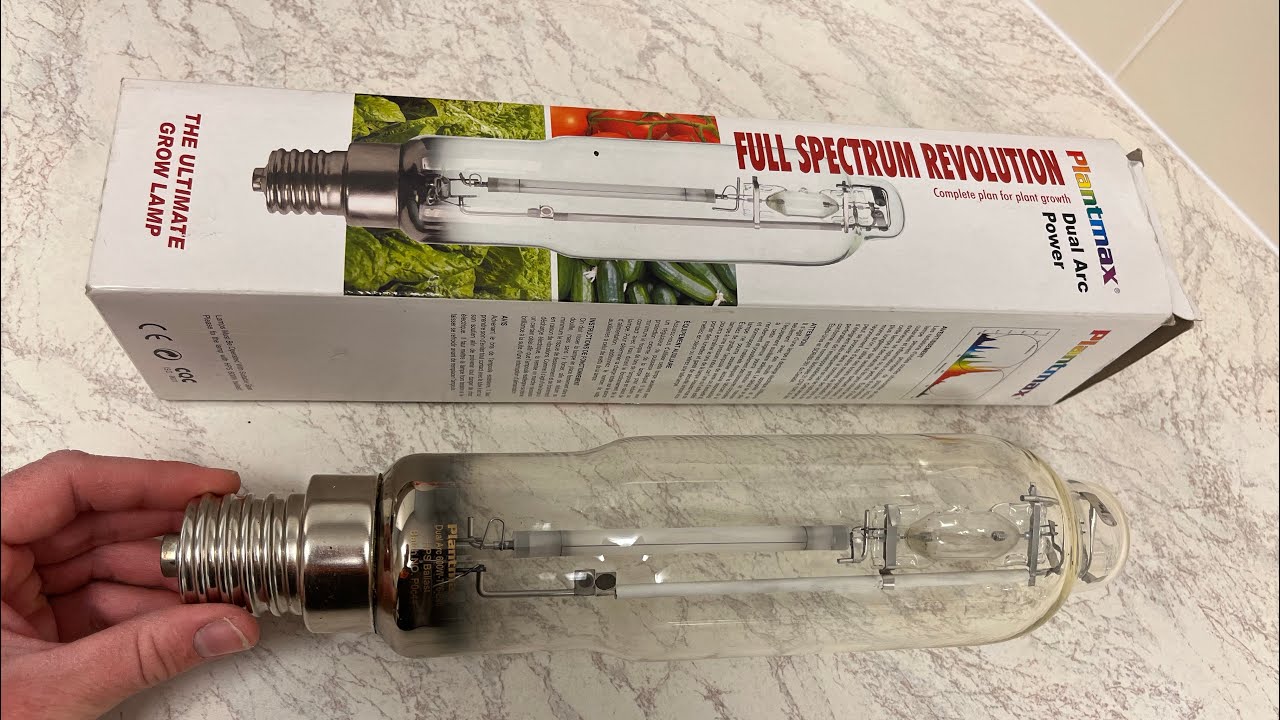 PlantMax 600w Dual Arc MH & HPS In 1 Grow Lamp