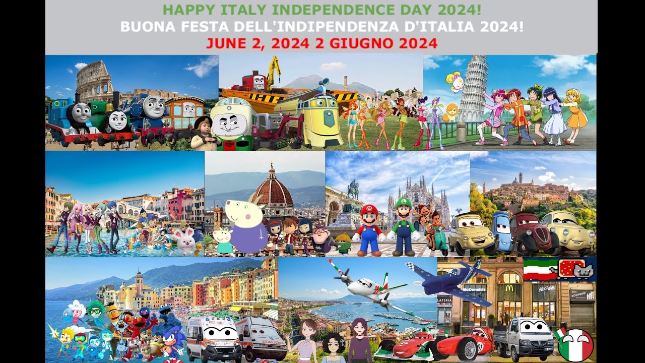 Happy Italy independence day 2024