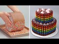 The Most Amazing Chocolate Cake Decorating For Cake Lover | Tasty Cake Tutorials With Candy M&M