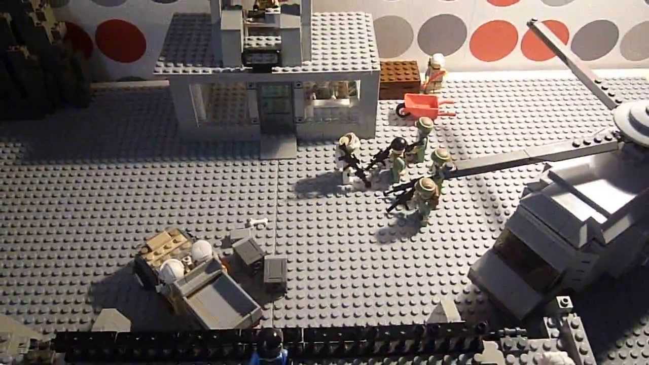 présentation ma première base lego army 