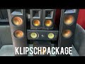 KLIPSCH PACKAGE WITH B&amp;W center