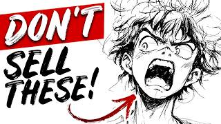 NEVER do sketch commissions! Waste of time