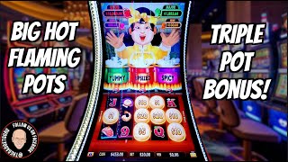 My First Triple Pot Bonus on Big Hot Flaming Pots! 72X Bonus. In 4K @hardrocktampa #hardrocktampa by The Gadget Guru 780 views 2 weeks ago 10 minutes, 51 seconds