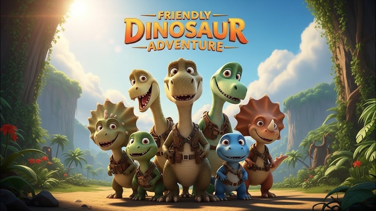 Friendly Dinosaur Adventure 🦖 | Z And Z Ki Duniya 🌈