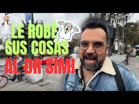 Le robé sus cosas al Dr. Simi
