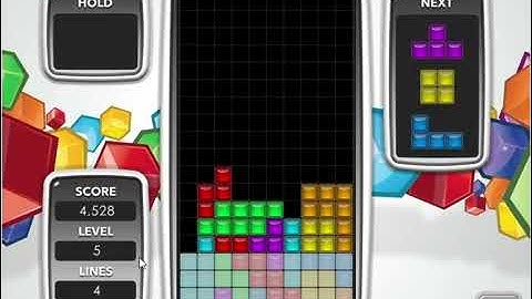Tetris com Mouse Control 40 Lines 24.800s