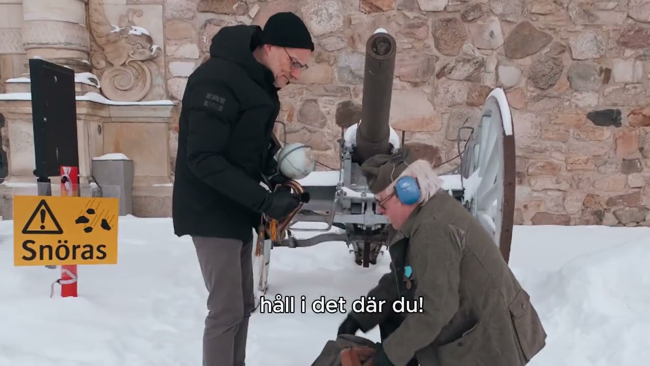Närkes Historia  - Örebro Slott - Del 4 - Salutkanonen!