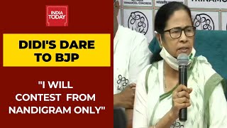 Mamata Banerjee Declares That She Will Be Contesting Only From Nandigram