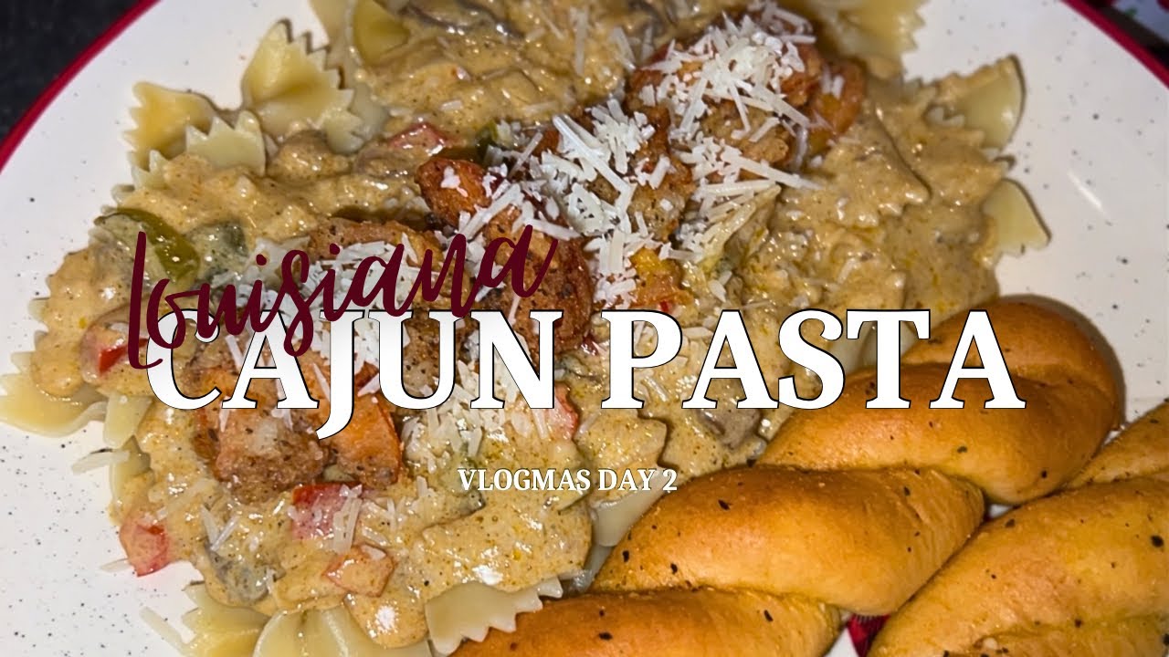 Homemade Louisiana Cajun Pasta Recipe Spicy & Flavorful Delight! 🍝🔥