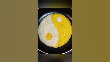 Egg Art 🥚🍳 #viral #shorts #eggs #youtubeshorts  #creativity #creative #trending #video #reels #food