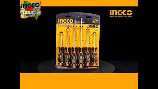 6pcs SCREWDRIVER SET - INGCO - HKSD0628