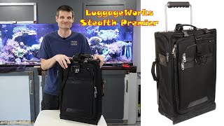 LuggageWorks Stealth Premier 22 Inch 737 Rolling Bag
