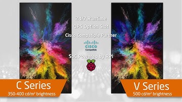 | NEC Display Solutions | Large C and V Series Displays