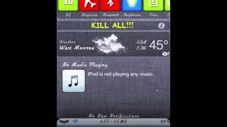 WeeKillBackground Pro - Kill All Apps From Notification Center