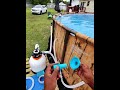 How to install a skimmer on above ground pool without cutting the liner
