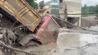 Catastrophic floods leave swathe of destruction in Nepal after glacial collapse
