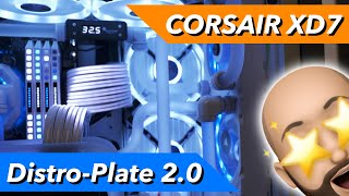 Distro-Plate 2.0 - Corsair Hydro  X Series XD7 RGB Test Review