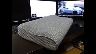 フランスベッド共同開発 低反発枕 竹炭配合 洗える枕カバー　　快眠 頸椎 人間工学