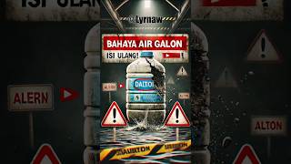 AIR GALON ISI ULANG BERACUN?! Fakta Mengejutkan yang Wajib Kamu Tahu! 🤯