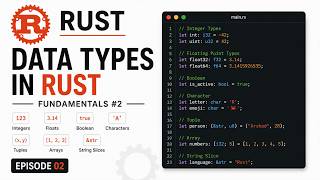Match Highlights Rust Data Types Explained | Rust Zero To Advance Series #2